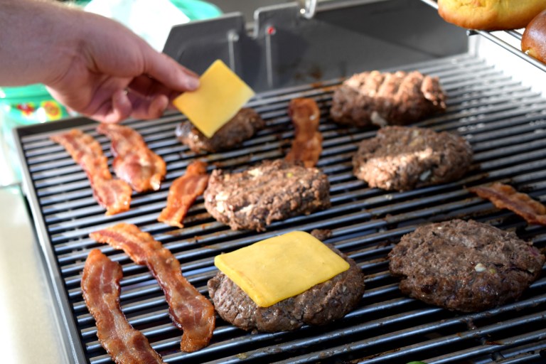 Burgers on the Grill